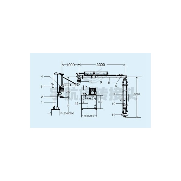 液动潜油泵卸车鹤管