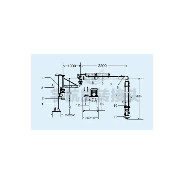 液动潜油泵卸车鹤管