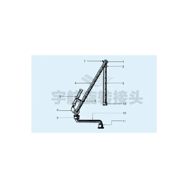 汽车顶部装卸两用鹤管